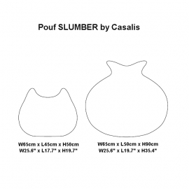 Poef SLUMBER - Casalis