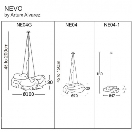 NEVO Hanging Lamp - Arturo Alvarez -20%