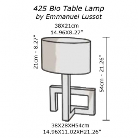 Lámpara de Mesa Bio 425 - Emmanuel Lussot -50%