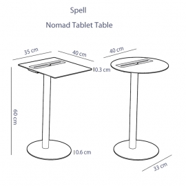 Nomad Tablet Tisch - Spell -40%